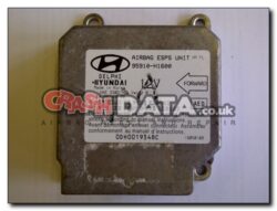 Hyundai 95910-H1600 airbag module reset and repair by Crash Data
