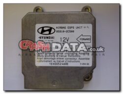 Hyundai 95910-2C500 airbag module reset and repair by Crash Data
