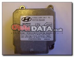 Hyundai 95910-3A400 airbag module reset and repair by Crash Data