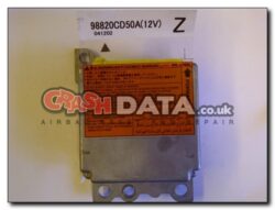 Nissan 98820 CD50A airbag module reset and repair by Crash Data