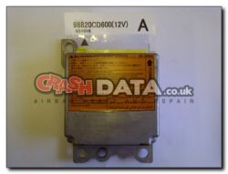 Nissan 98820 CD600 airbag module reset and repair by Crash Data