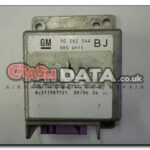 90 562 544 BJ Vauxhall Omega Airbag Module Reset And Repair 5WK4113A