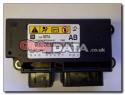 Vauxhall Astra 1358 9374 AB Airbag Control Module Repair and Reset