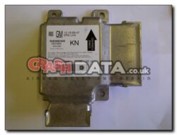 Vauxhall Vectra 13 18 69 47 Airbag Control Module Reset Service 5WK43656
