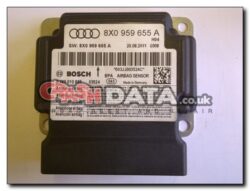 Audi 8X0 959 655 A Bosch 0 285 010 885 Airbag Module Repair and Reset