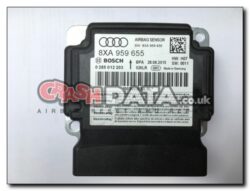 Audi 8XA 959 655 Bosch 0 285 012 203 Airbag Module Repair and Reset