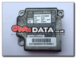 Fiat Ducato 01371008080 Airbag Module Repair and Reset internal errors srs motorhome crashdata