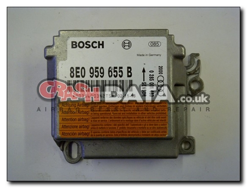 8E0 959 655 B Airbag Module Reset and Repair Bosch 0 285 001 483