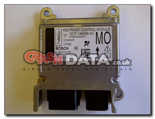 Ford Mondeo 7S7T 14B056 AC Bosch 0 285 010 157 Airbag Module Repair and Reset by crashdata.co.uk