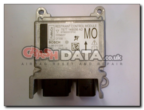 Ford Mondeo 7S7T 14B056 AD Bosch 0 285 010 228 Airbag module reset and repair by crashdata.co.uk