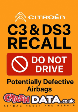 citroen ds3 c3 Takata recall- airbag recall alert